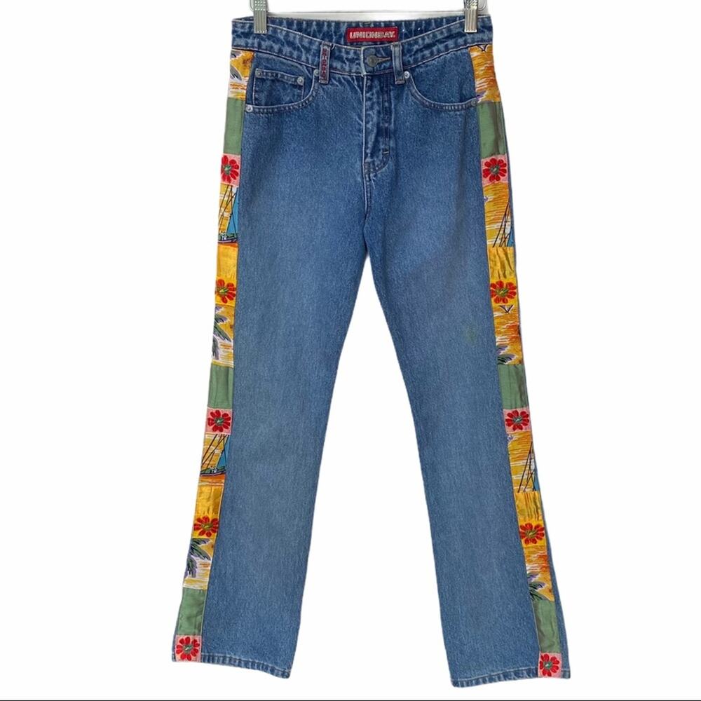 Vintage Unionbay Multicolor Side Band Jeans